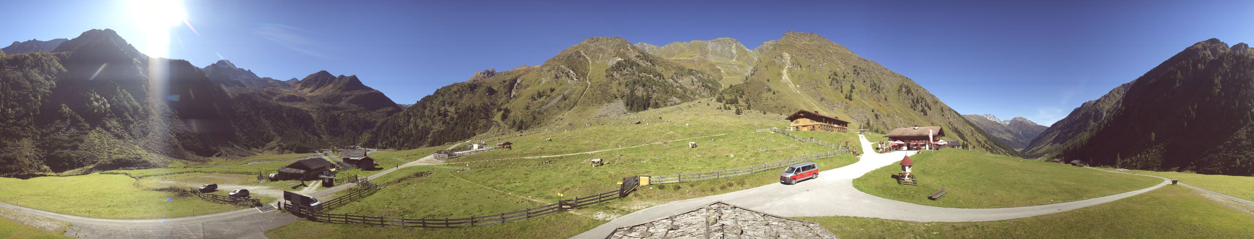 Archiv Foto Webcam Oberiss Alm im Stubaier Oberbergtal
