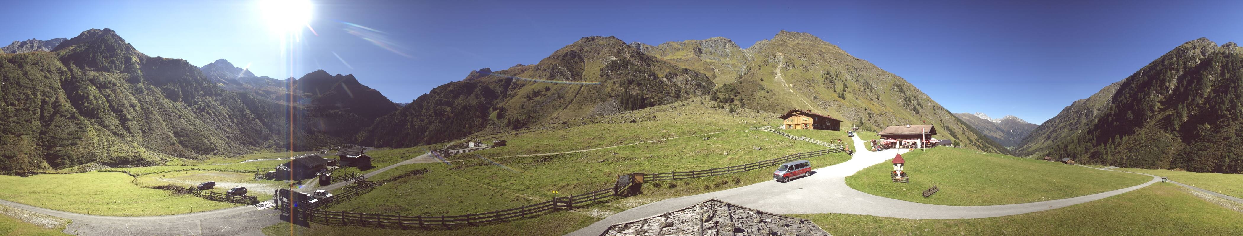 Archiv Foto Webcam Oberiss Alm im Stubaier Oberbergtal