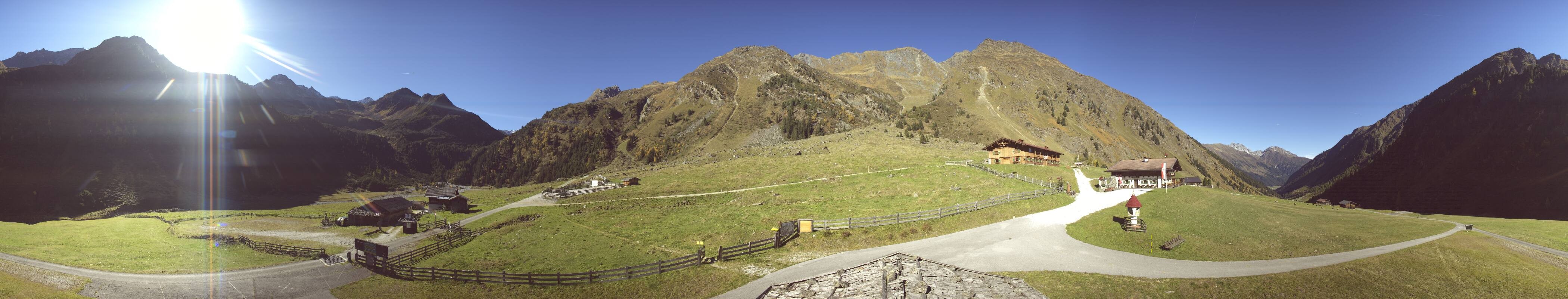 Archiv Foto Webcam Oberiss Alm im Stubaier Oberbergtal