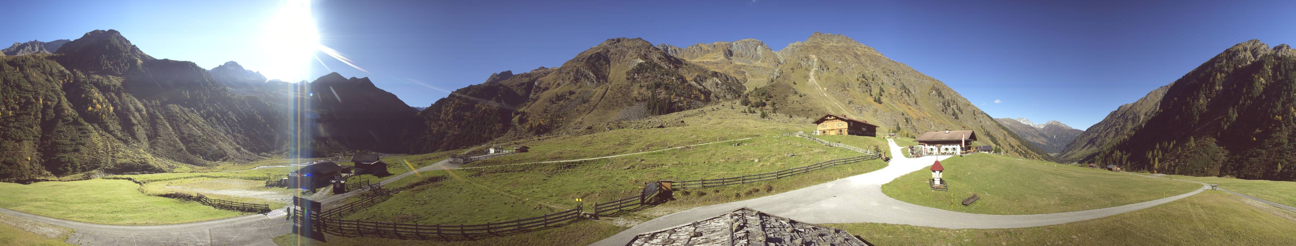 Archiv Foto Webcam Oberiss Alm im Stubaier Oberbergtal