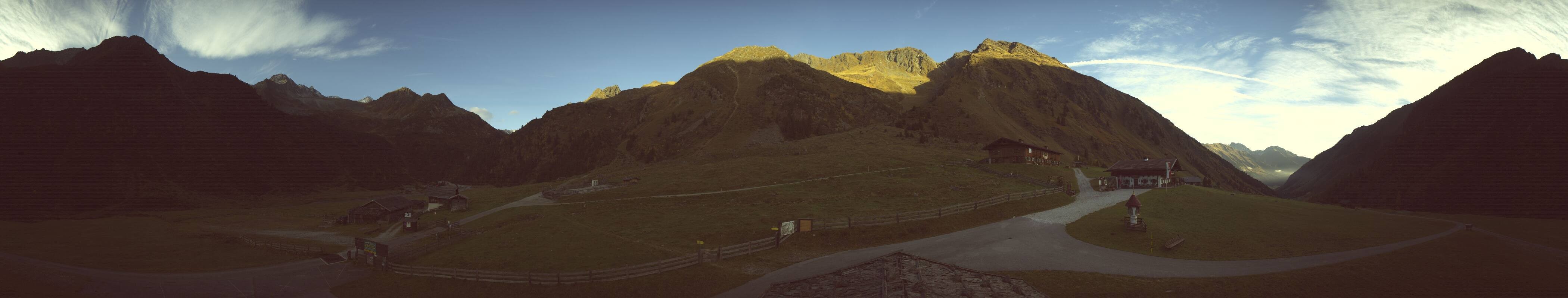 Archiv Foto Webcam Oberiss Alm im Stubaier Oberbergtal