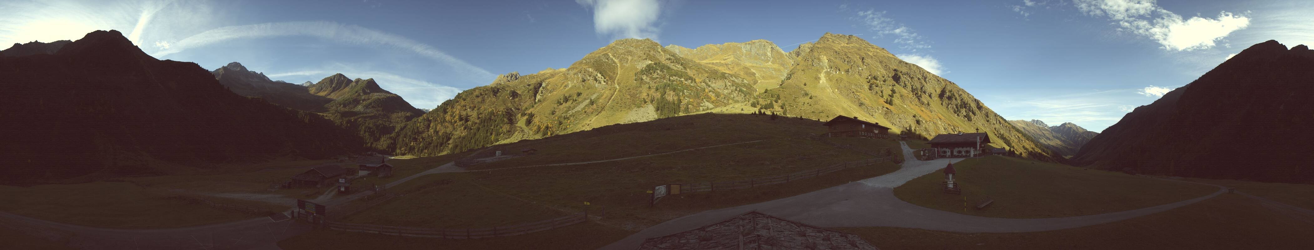 Archiv Foto Webcam Oberiss Alm im Stubaier Oberbergtal