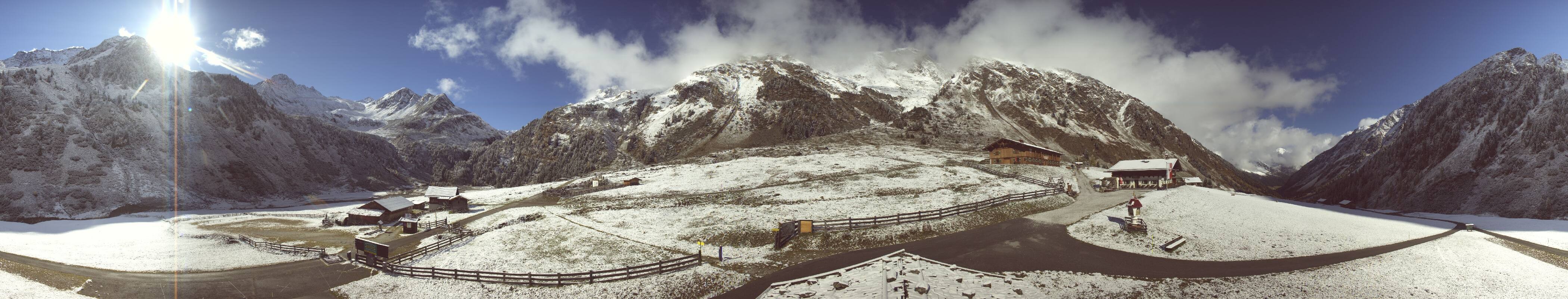Archived image Webcam Stubai Oberberg valley - Oberiss Alm