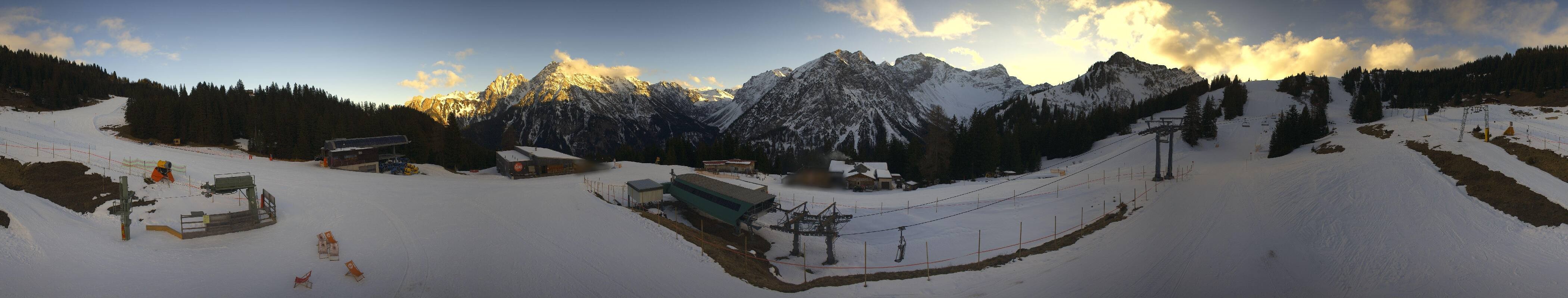 Archiv Foto Webcam Brandnertal - Palüd Bergstation