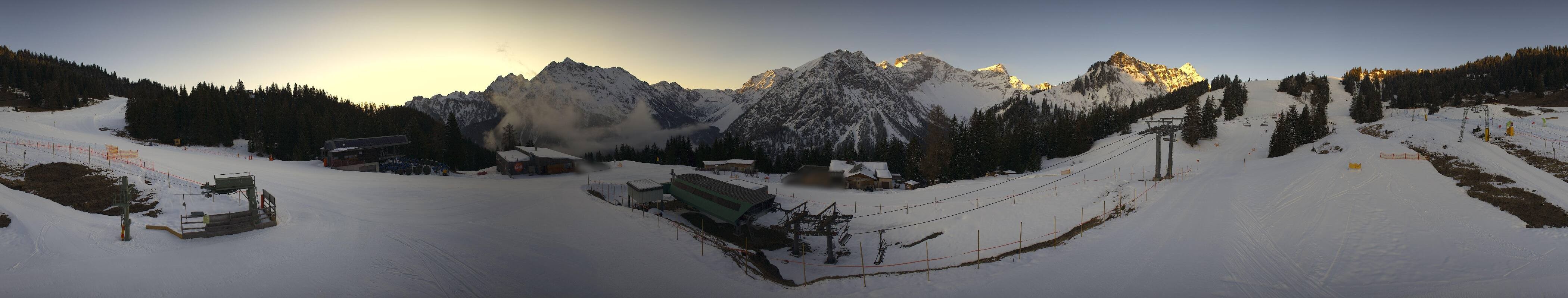 Archiv Foto Webcam Brandnertal - Palüd Bergstation