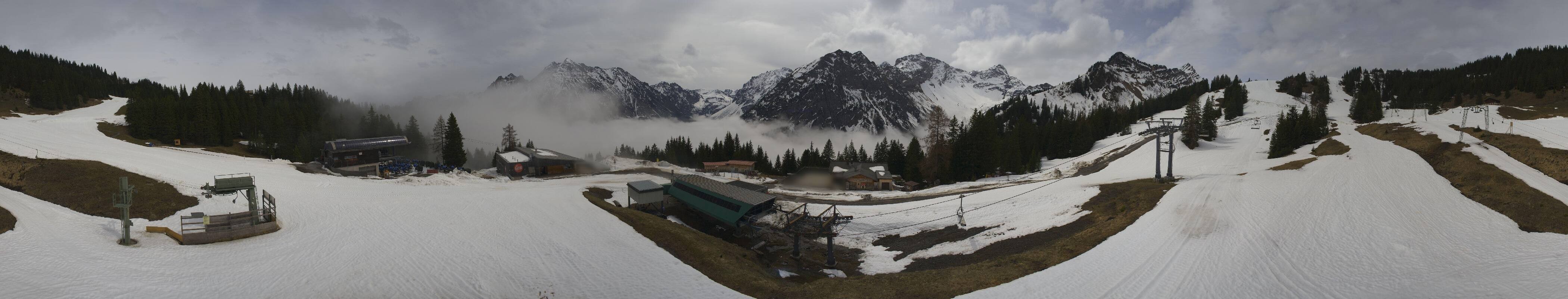 Archiv Foto Webcam Brandnertal - Palüd Bergstation