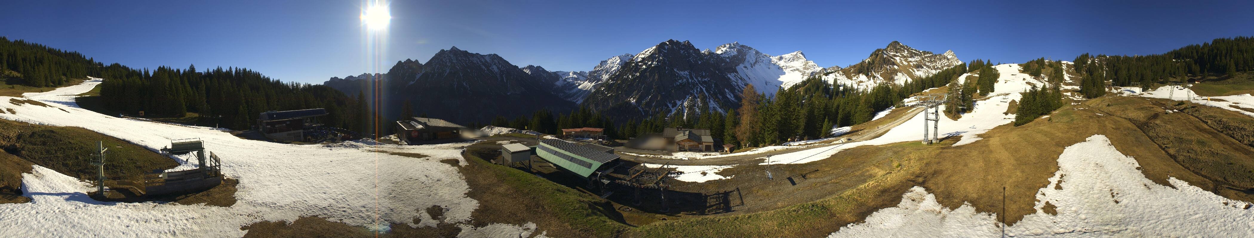 Archiv Foto Webcam Brandnertal - Palüd Bergstation