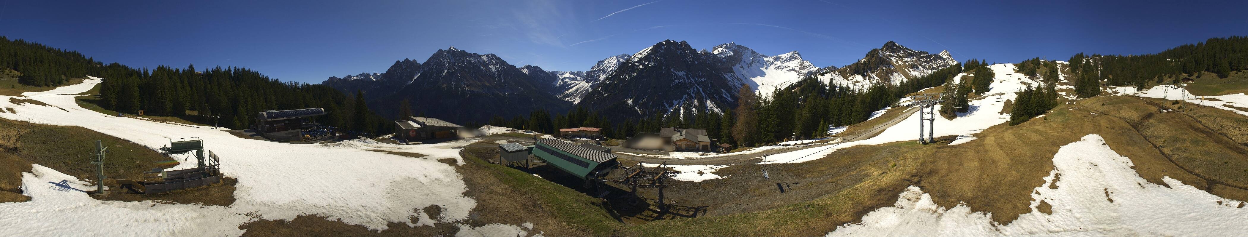 Archiv Foto Webcam Brandnertal - Palüd Bergstation