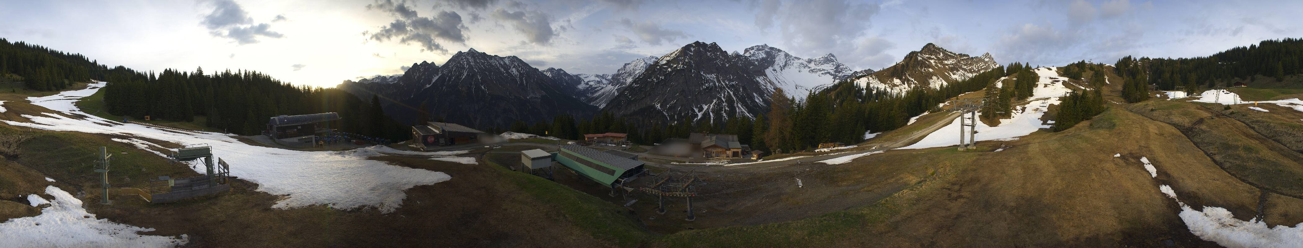 Archiv Foto Webcam Brandnertal - Palüd Bergstation