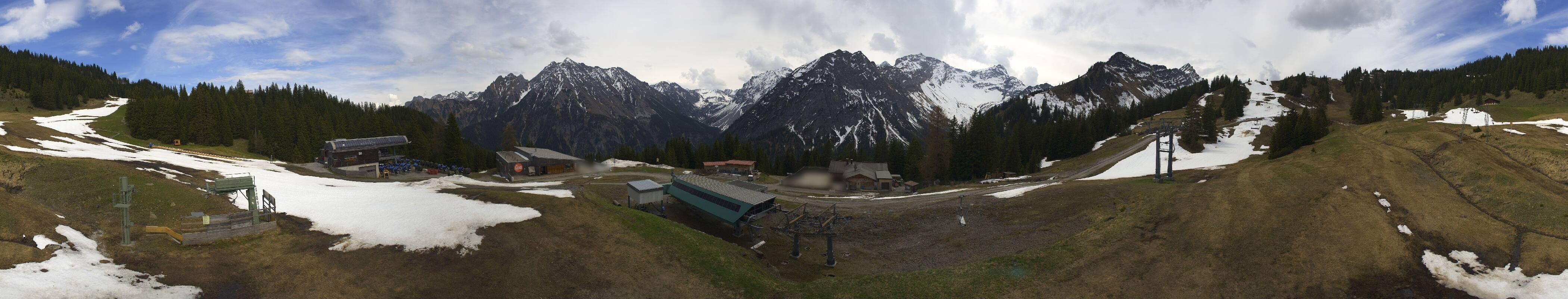 Archiv Foto Webcam Brandnertal - Palüd Bergstation