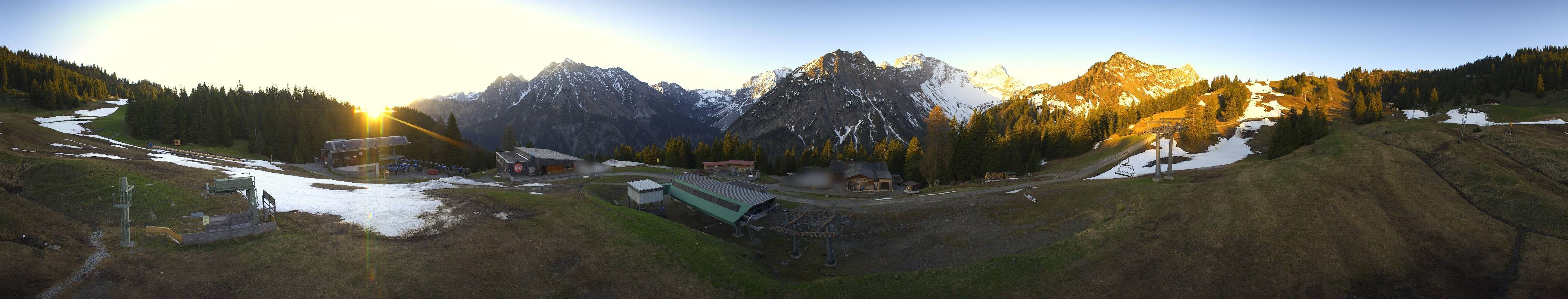 Archiv Foto Webcam Brandnertal - Palüd Bergstation