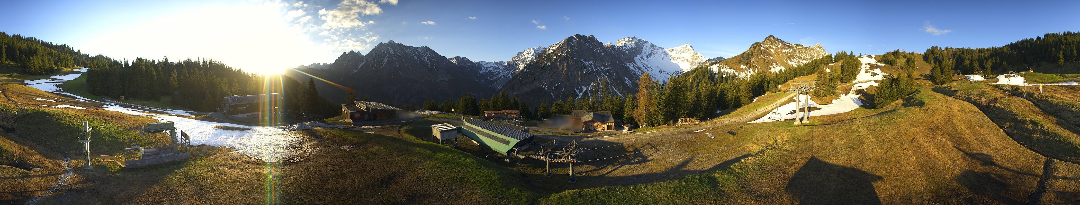 Archiv Foto Webcam Brandnertal - Palüd Bergstation