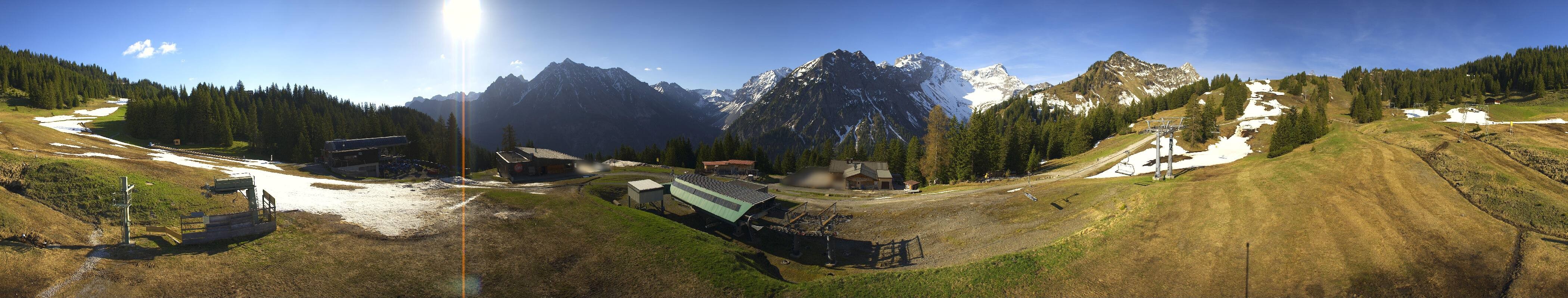 Archiv Foto Webcam Brandnertal - Palüd Bergstation