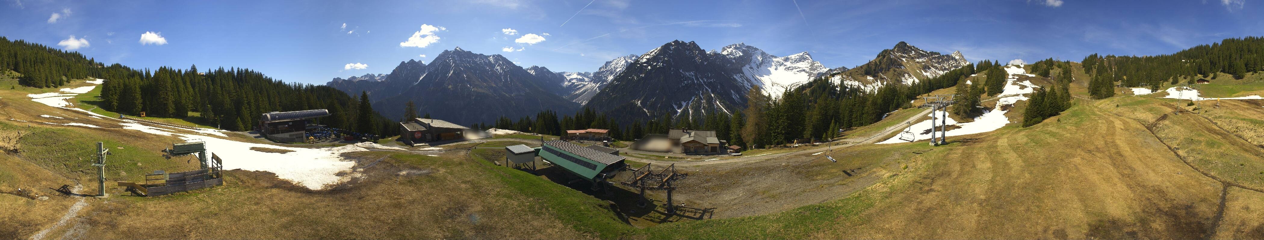 Archiv Foto Webcam Brandnertal - Palüd Bergstation