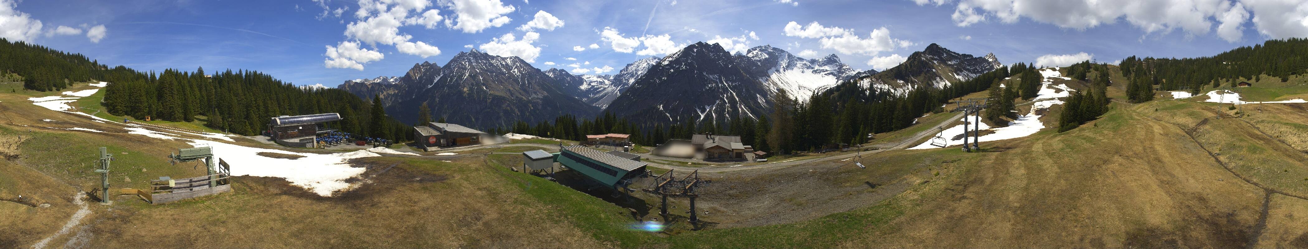 Archiv Foto Webcam Brandnertal - Palüd Bergstation