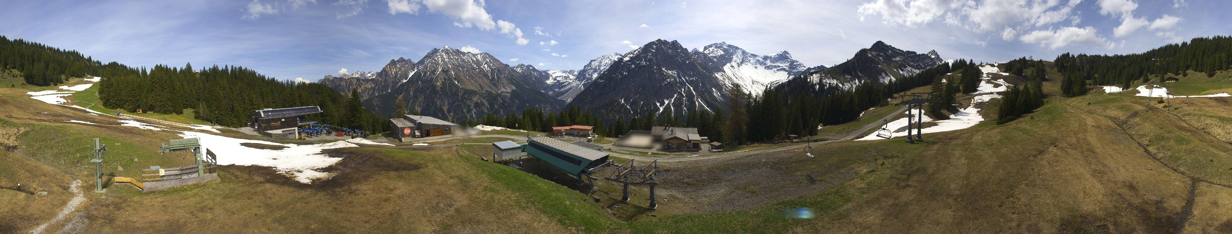 Archiv Foto Webcam Brandnertal - Palüd Bergstation