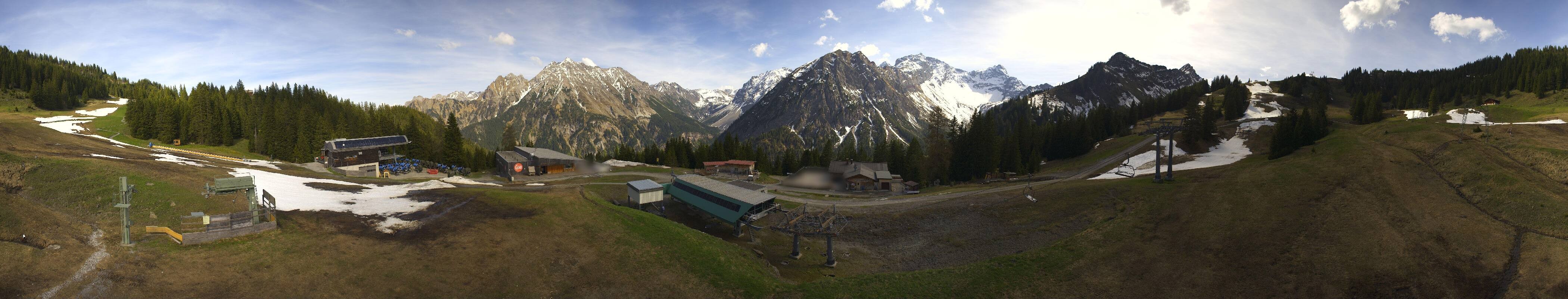 Archiv Foto Webcam Brandnertal - Palüd Bergstation