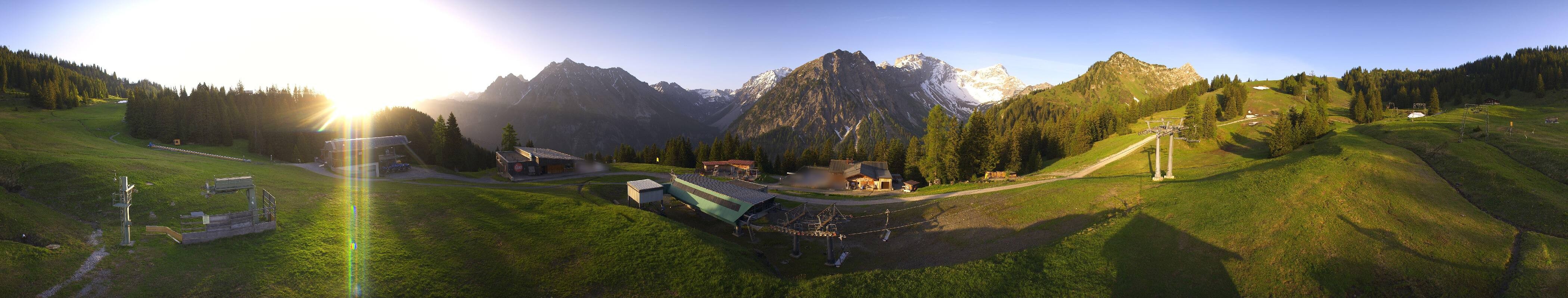 Archiv Foto Webcam Brandnertal - Palüd Bergstation