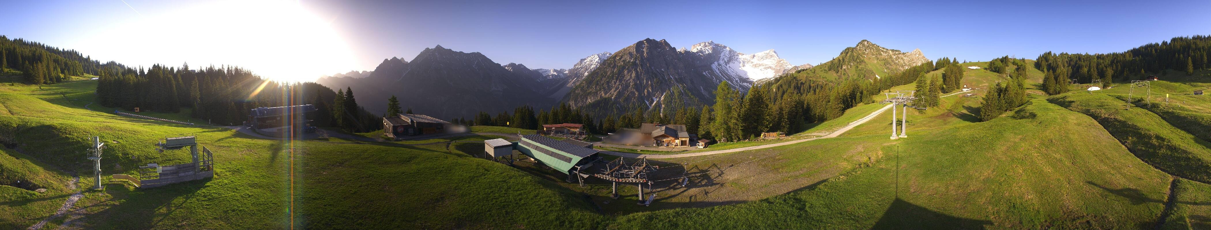Archiv Foto Webcam Brandnertal - Palüd Bergstation