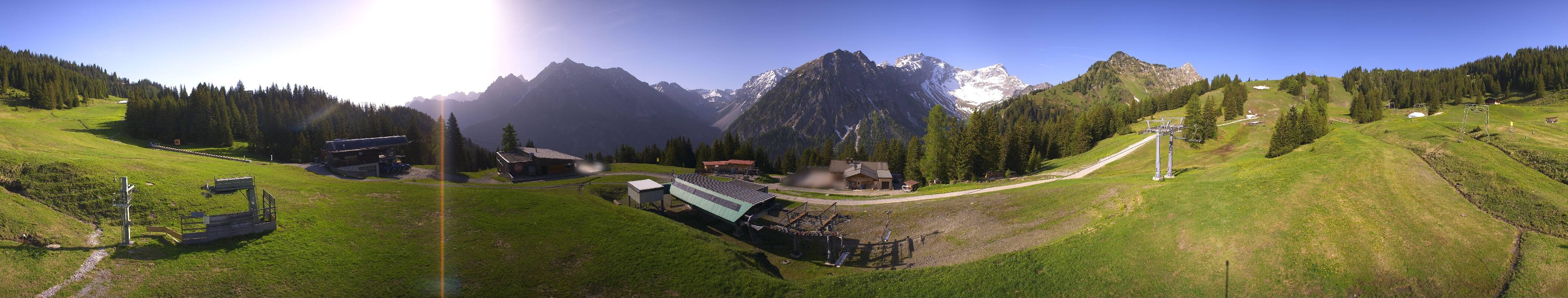 Archiv Foto Webcam Brandnertal - Palüd Bergstation