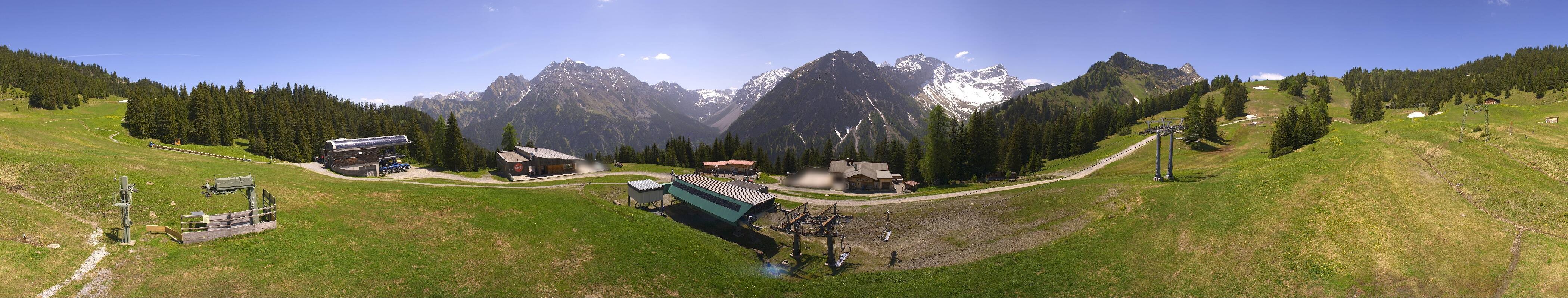 Archiv Foto Webcam Brandnertal - Palüd Bergstation
