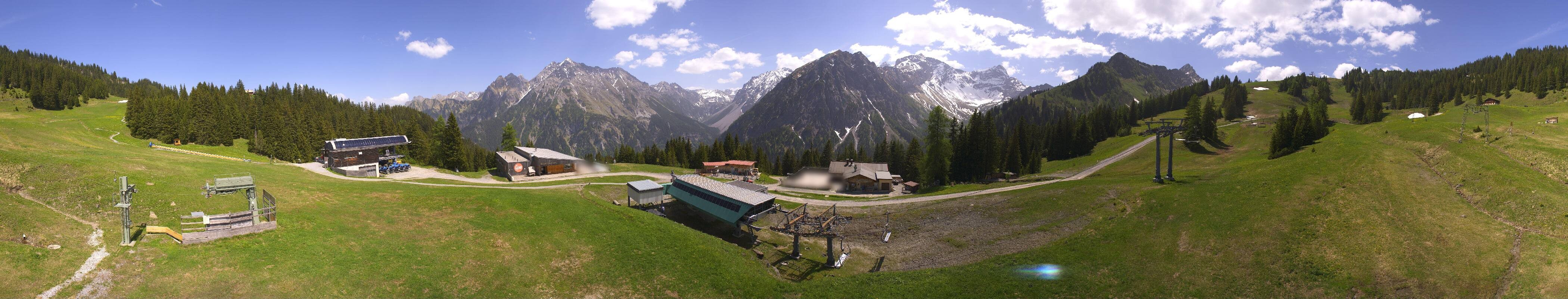 Archiv Foto Webcam Brandnertal - Palüd Bergstation