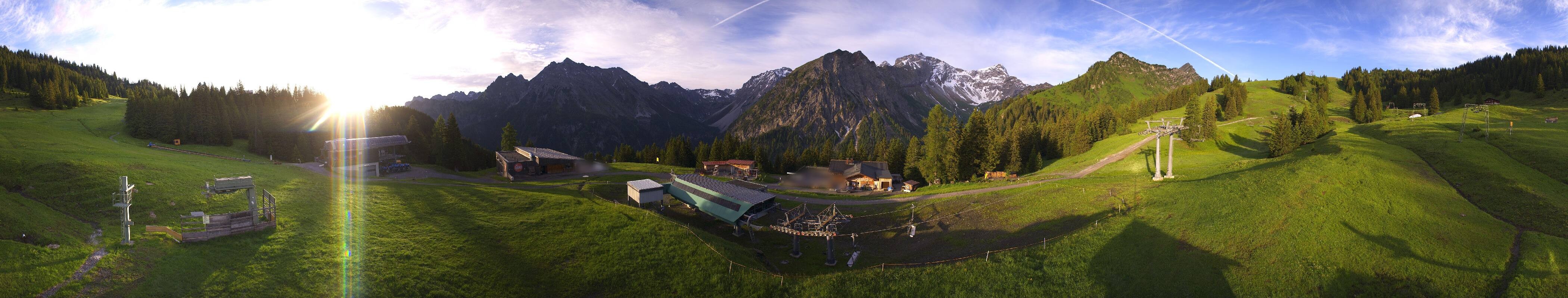 Archiv Foto Webcam Brandnertal - Palüd Bergstation