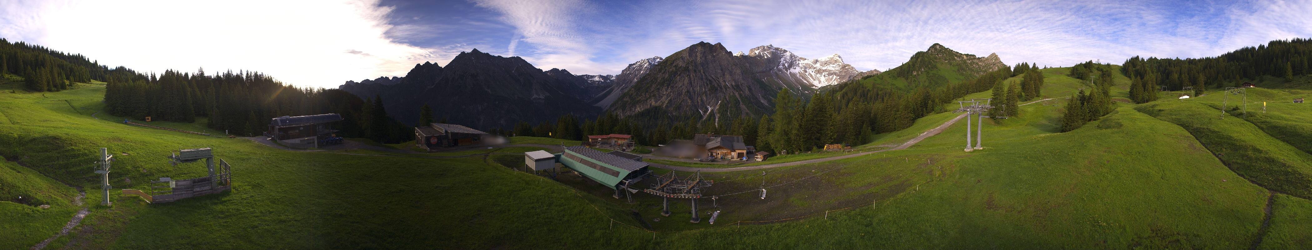 Archiv Foto Webcam Brandnertal - Palüd Bergstation