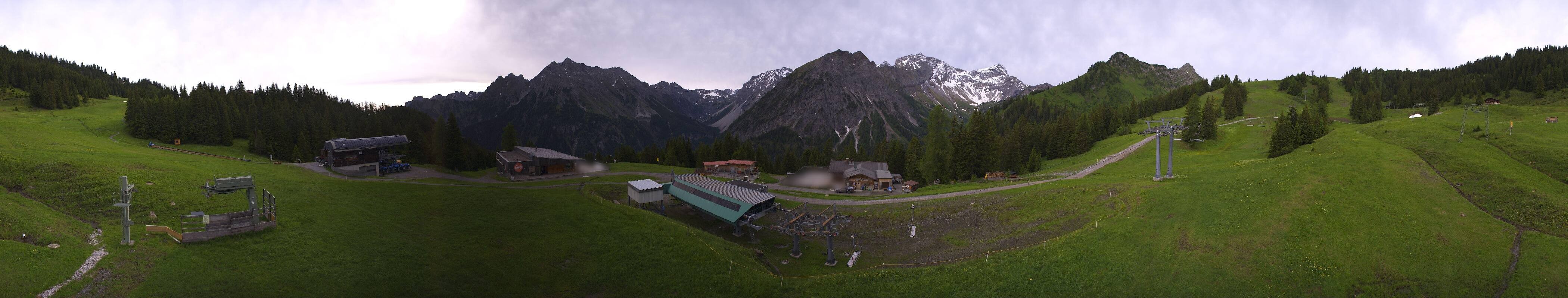 Archiv Foto Webcam Brandnertal - Palüd Bergstation