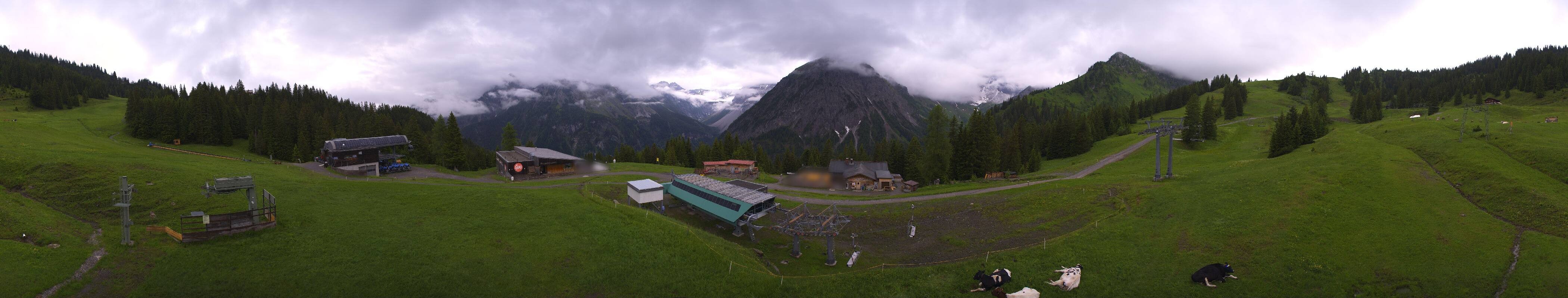 Archiv Foto Webcam Brandnertal - Palüd Bergstation