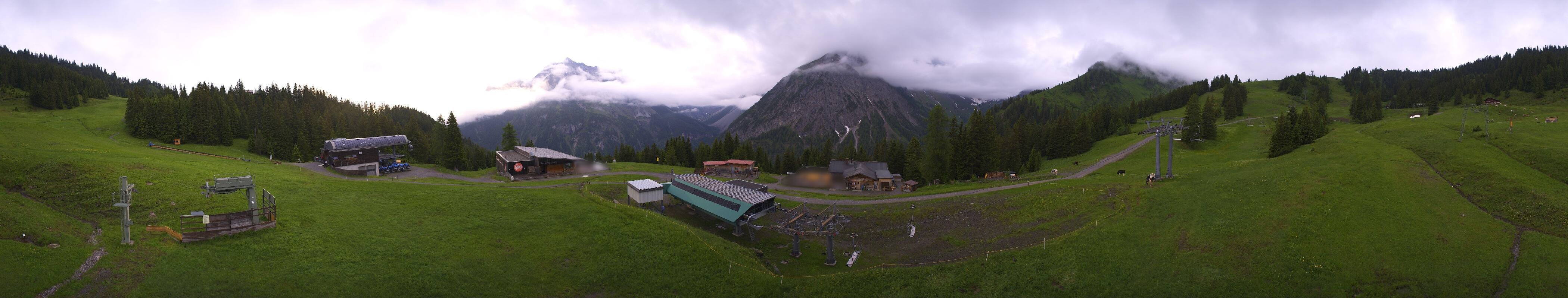 Archiv Foto Webcam Brandnertal - Palüd Bergstation