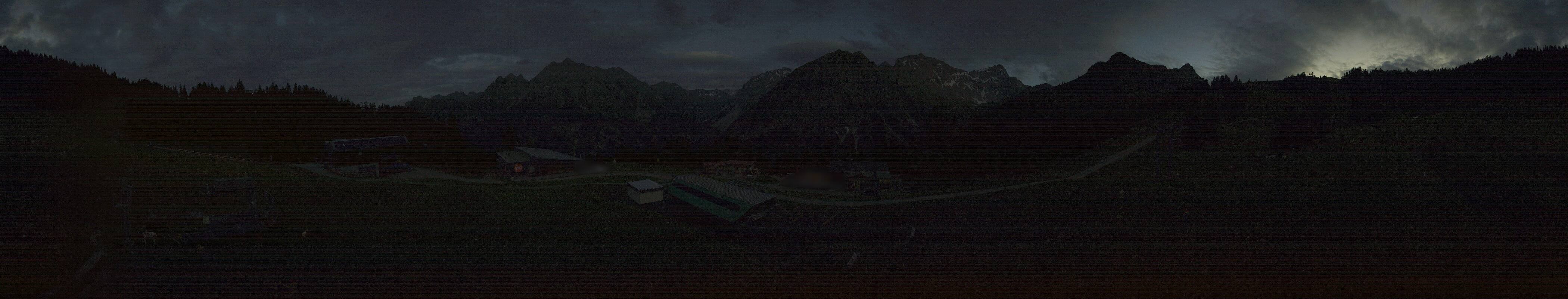 Archived image Webcam Brandnertal Valley - Top Station Palüd