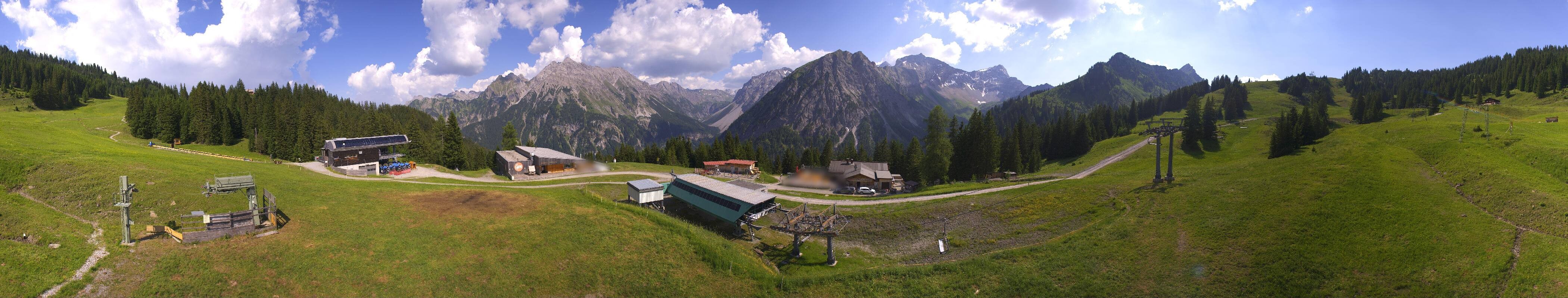 Archiv Foto Webcam Brandnertal - Palüd Bergstation