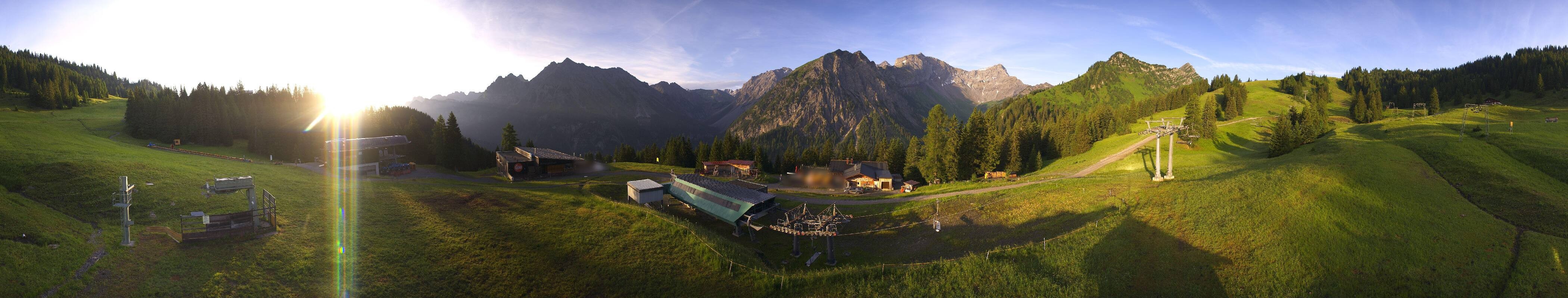 Archiv Foto Webcam Brandnertal - Palüd Bergstation