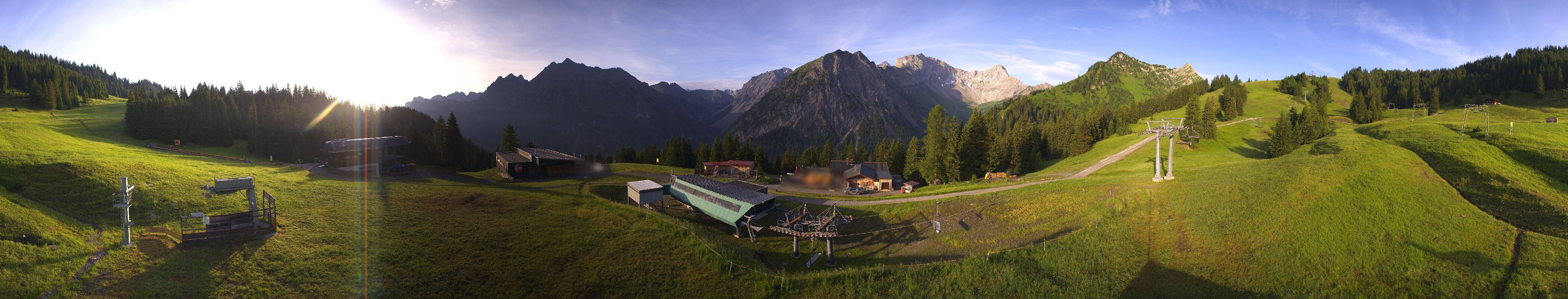 Archiv Foto Webcam Brandnertal - Palüd Bergstation