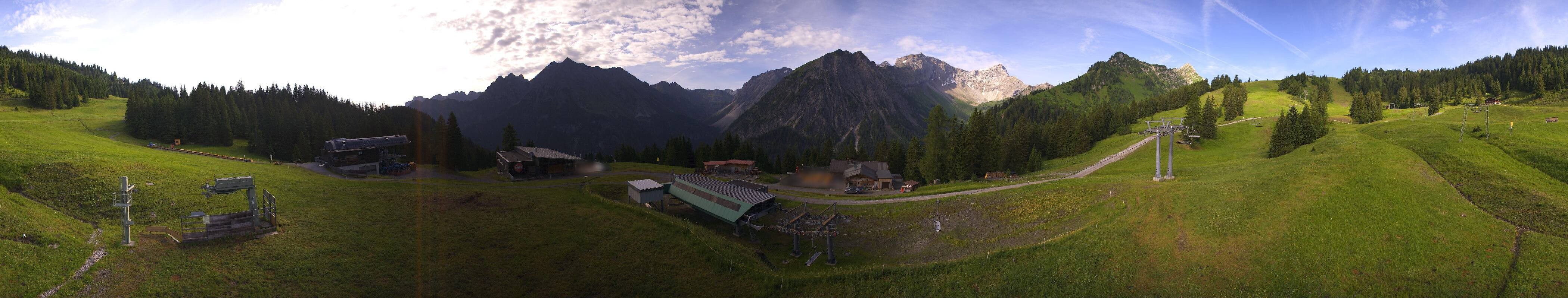 Archiv Foto Webcam Brandnertal - Palüd Bergstation