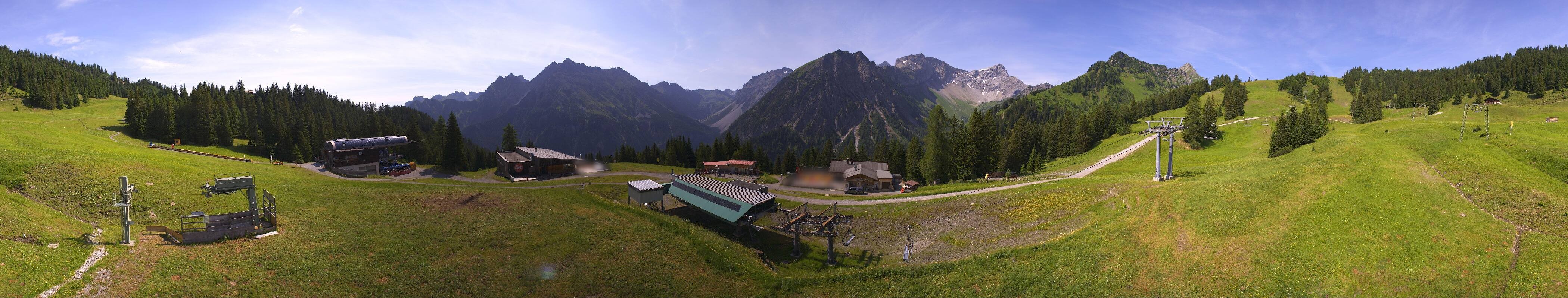 Archiv Foto Webcam Brandnertal - Palüd Bergstation
