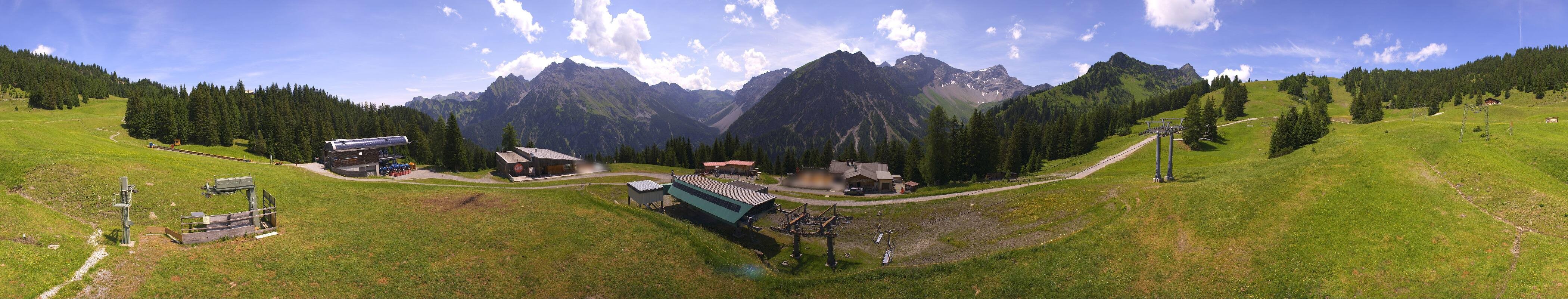 Archiv Foto Webcam Brandnertal - Palüd Bergstation
