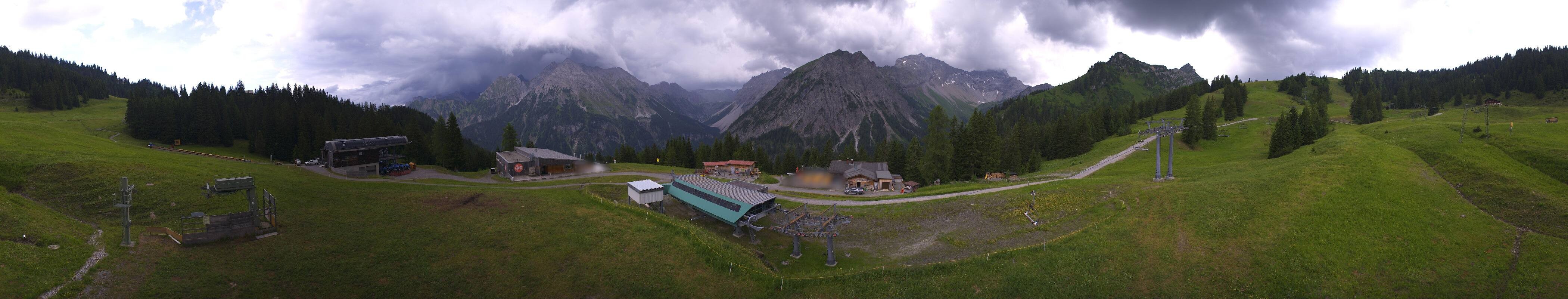 Archiv Foto Webcam Brandnertal - Palüd Bergstation