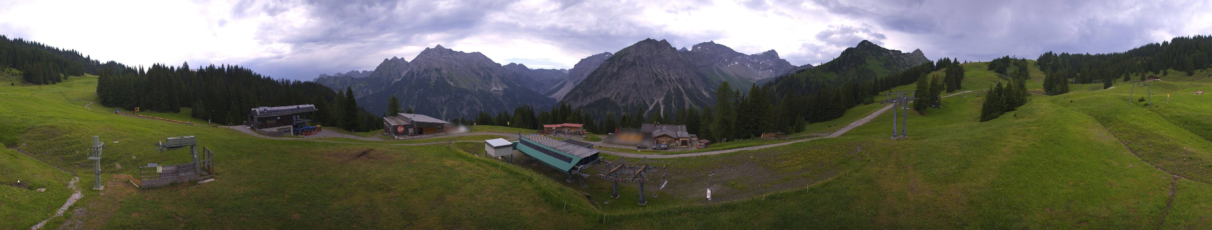 Archiv Foto Webcam Brandnertal - Palüd Bergstation