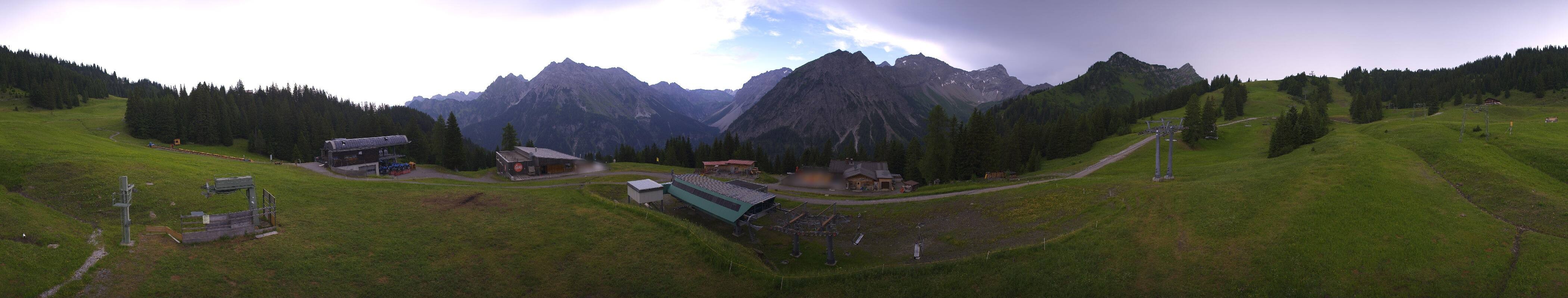 Archiv Foto Webcam Brandnertal - Palüd Bergstation