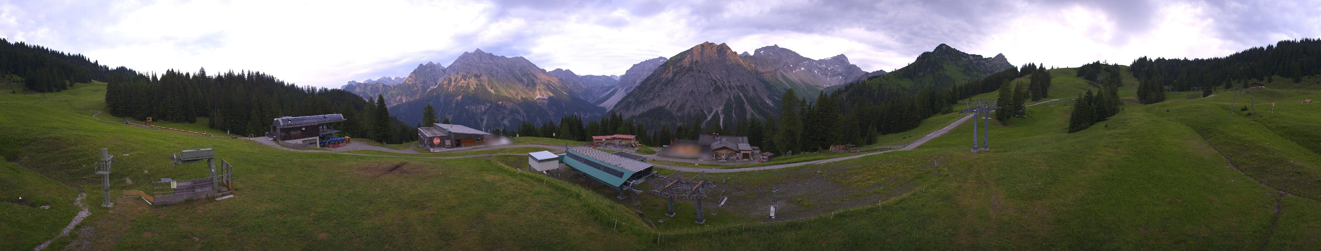 Archiv Foto Webcam Brandnertal - Palüd Bergstation
