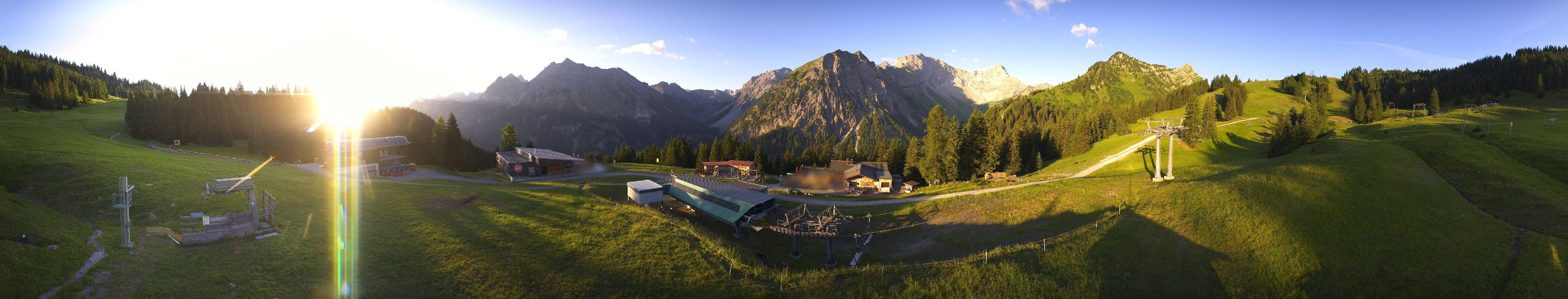 Archiv Foto Webcam Brandnertal - Palüd Bergstation