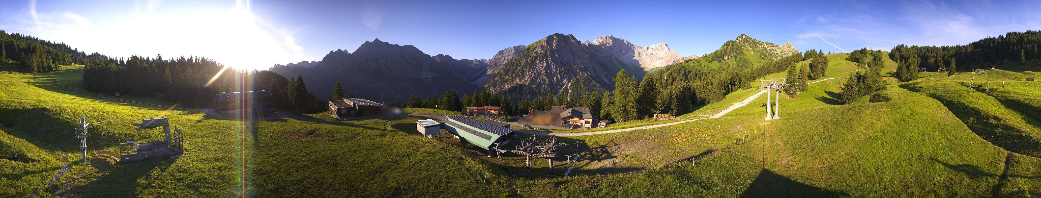 Archiv Foto Webcam Brandnertal - Palüd Bergstation