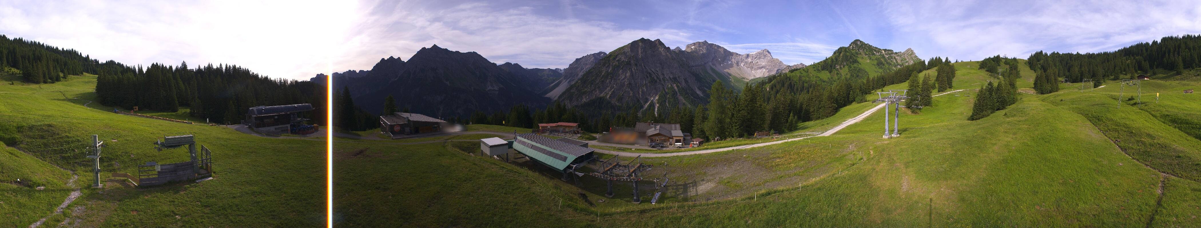 Archiv Foto Webcam Brandnertal - Palüd Bergstation