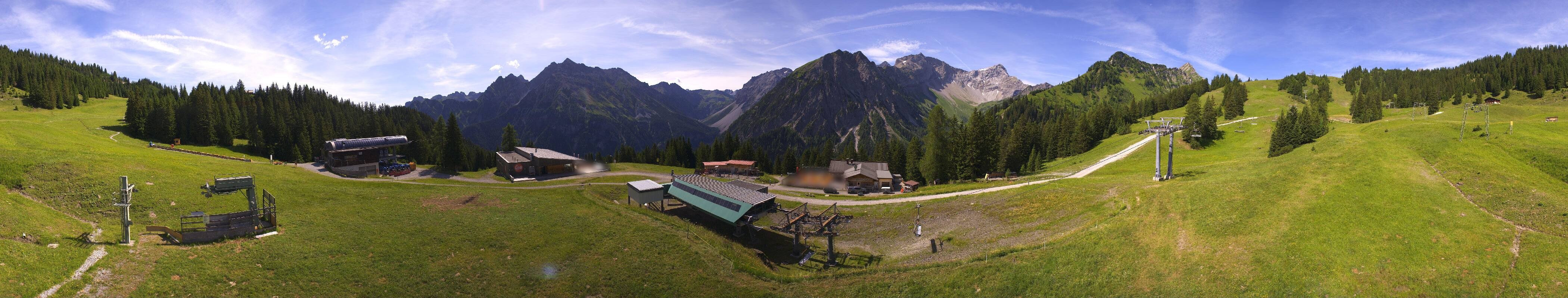 Archiv Foto Webcam Brandnertal - Palüd Bergstation