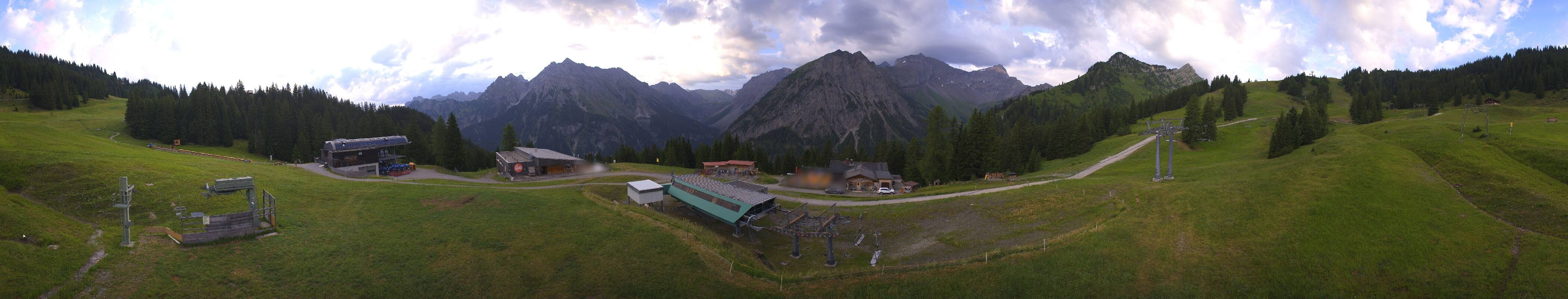 Archiv Foto Webcam Brandnertal - Palüd Bergstation
