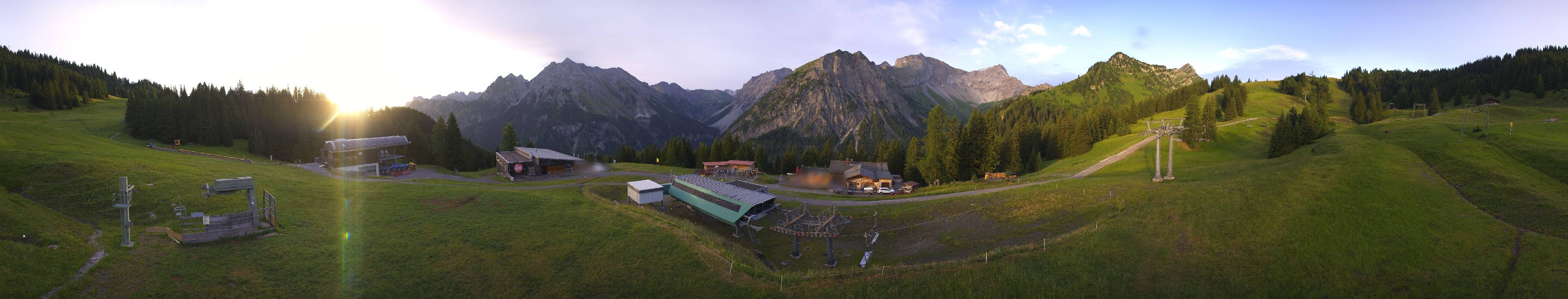 Archiv Foto Webcam Brandnertal - Palüd Bergstation