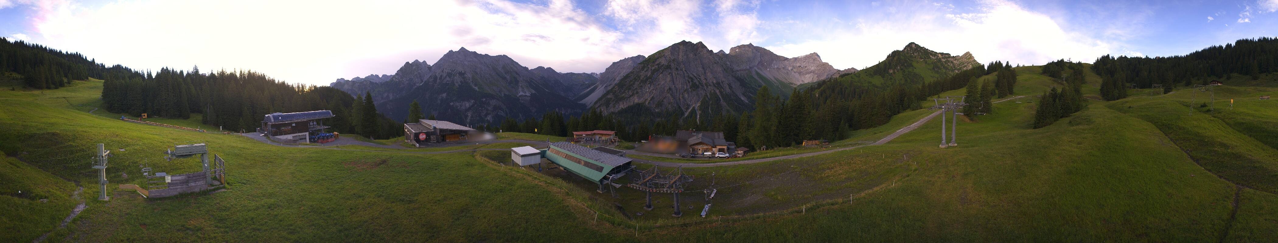 Archiv Foto Webcam Brandnertal - Palüd Bergstation