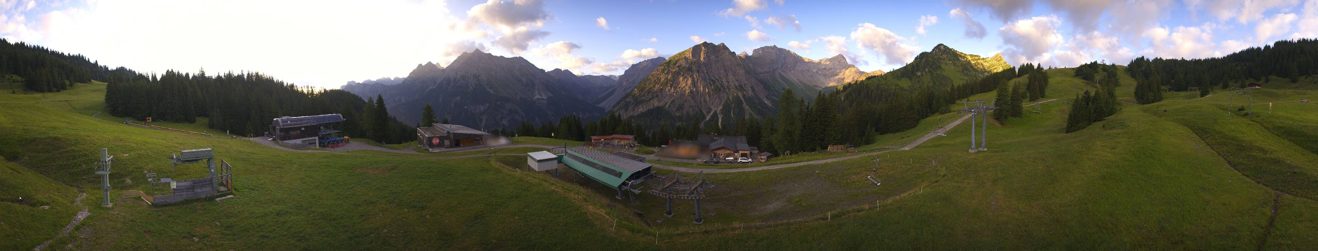 Archiv Foto Webcam Brandnertal - Palüd Bergstation